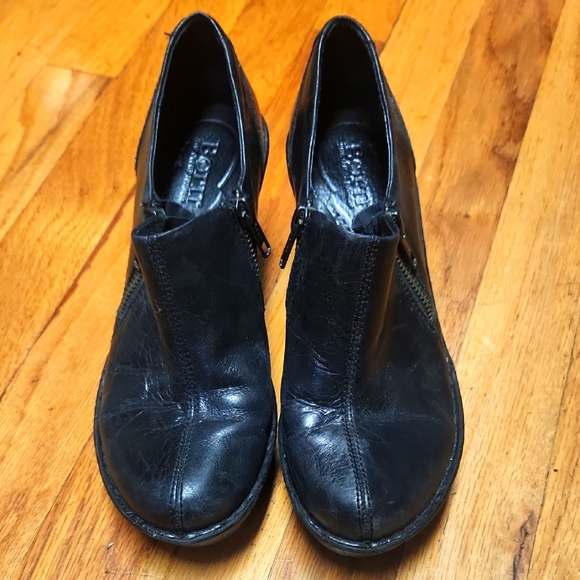 Born Shoes - Black Leather Women's Shoes 6, EUC